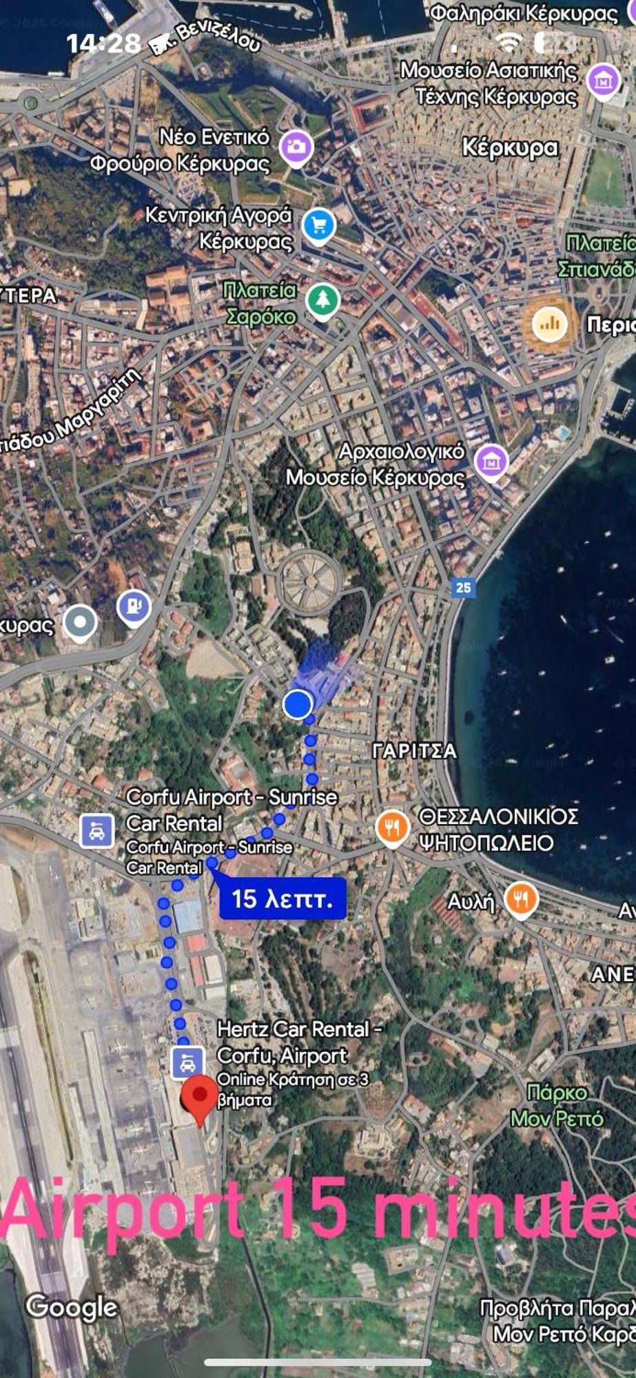 Olia Apartment Korfu Dış mekan fotoğraf